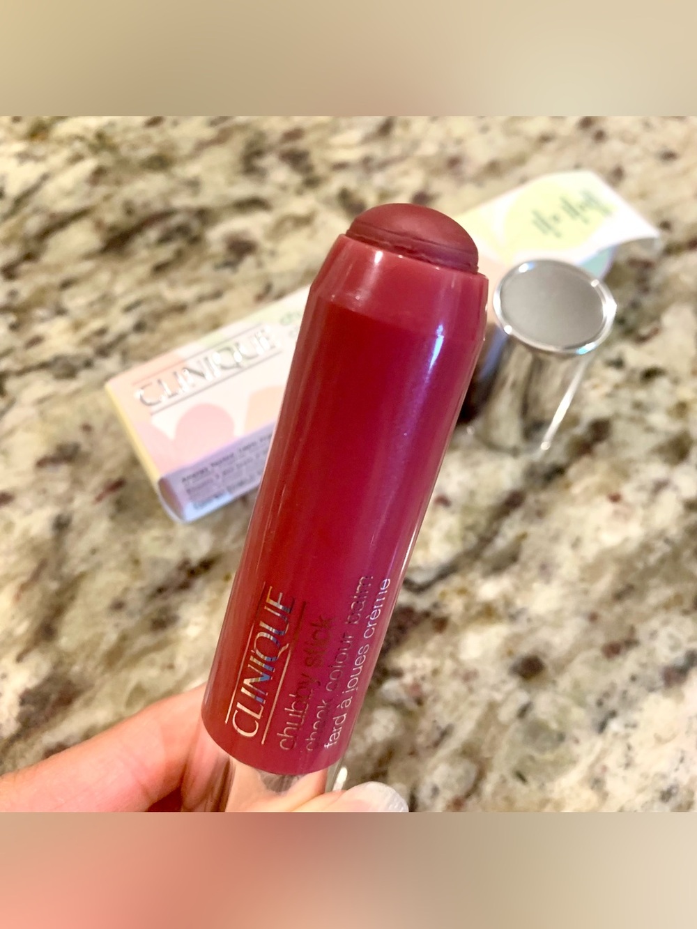 Clinique Chubby Stick Cheek Color Balm - 04 PLUMPED UP PEONY - .21oz./6g
